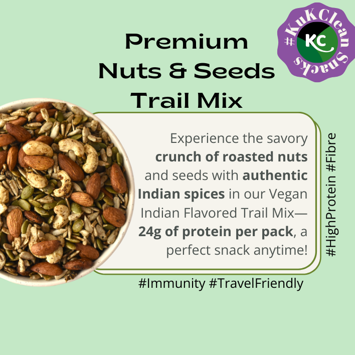 Premium Nuts & Seeds Trail Mix (100 gms)