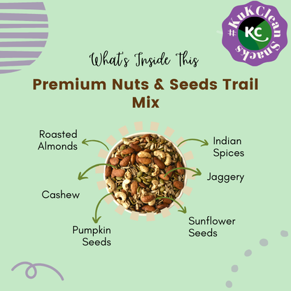 Premium Nuts & Seeds Trail Mix (100 gms)