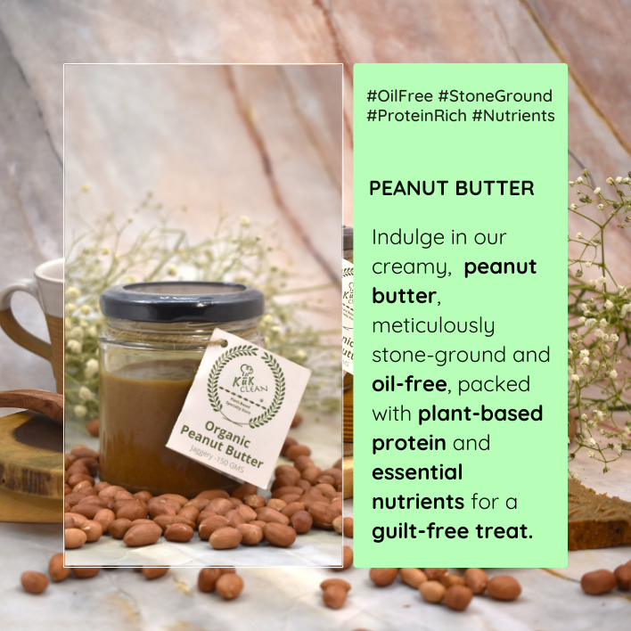 Organic Peanut Butter - 150 gms